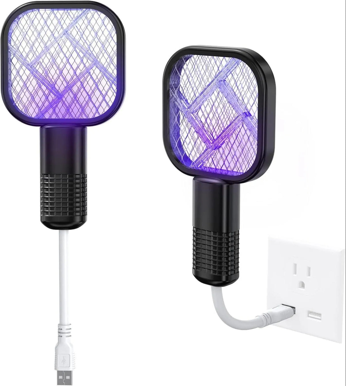 USB Rechargeable Mosquito Killer Racket | Portable Mosquito Repellent Racket With UV